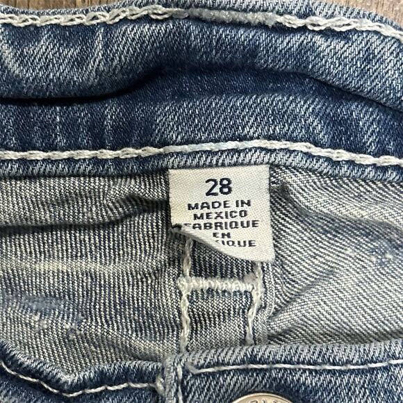 True‎ Religion Women's Boyfriend Jeans Size 28 Blue Medium Wash Denim - Picture 4 of 9